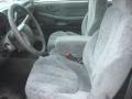  2001 Sonoma SLS Extended Cab Pewter Interior