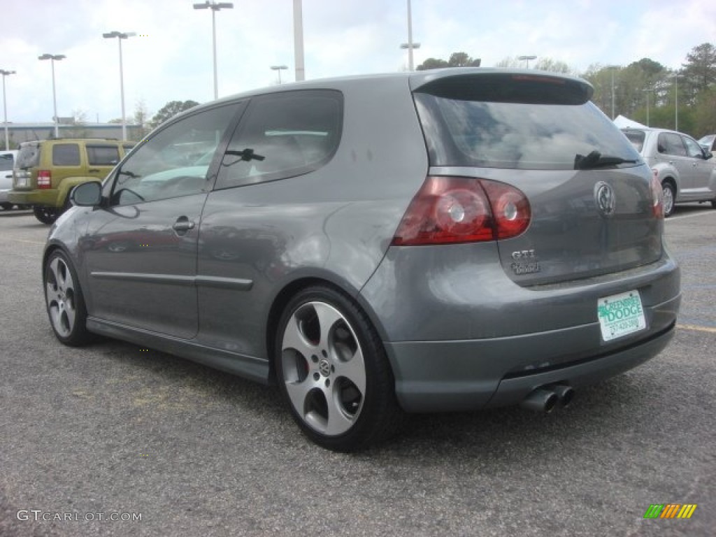 2009 GTI 2 Door - United Grey Metallic / Interlagos Black Cloth photo #4