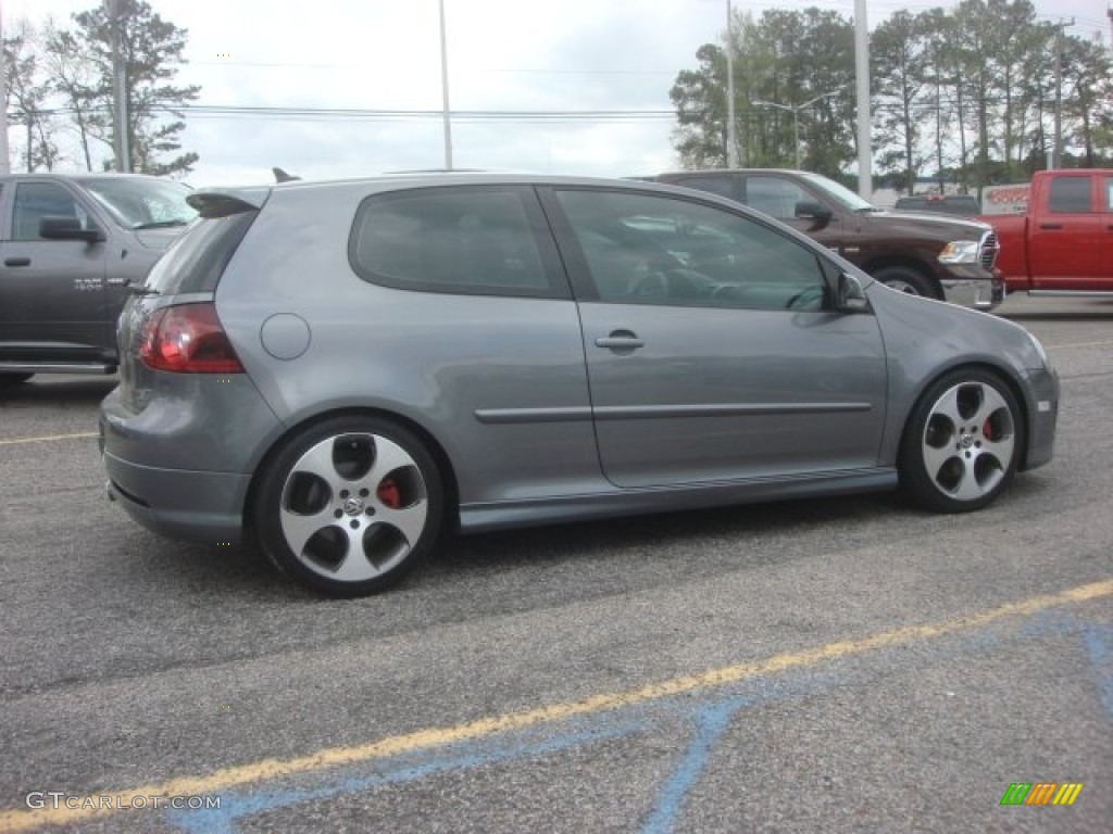 2009 GTI 2 Door - United Grey Metallic / Interlagos Black Cloth photo #5
