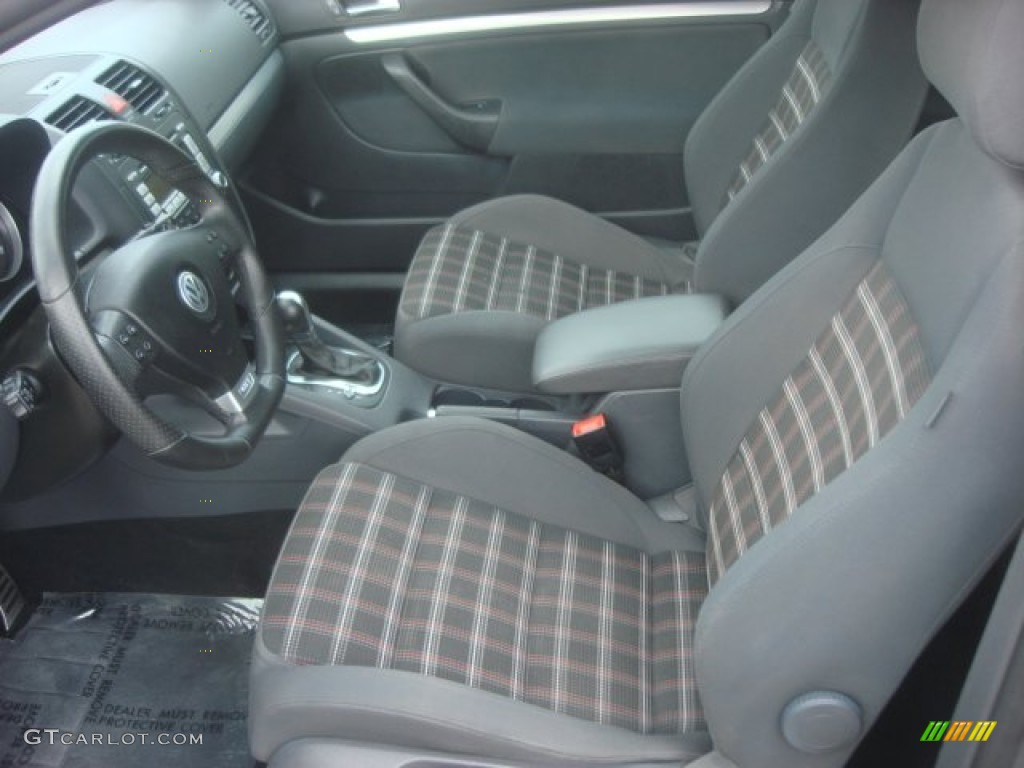 2009 GTI 2 Door - United Grey Metallic / Interlagos Black Cloth photo #9