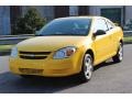 Rally Yellow 2007 Chevrolet Cobalt LS Coupe Exterior