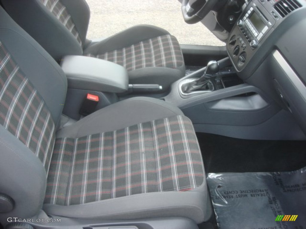 2009 GTI 2 Door - United Grey Metallic / Interlagos Black Cloth photo #11