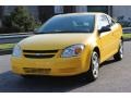 Rally Yellow 2007 Chevrolet Cobalt LS Coupe Exterior