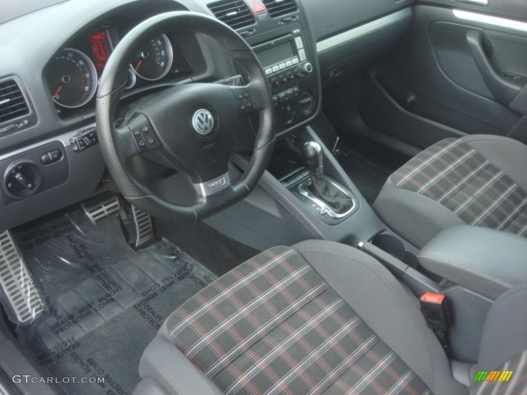 2009 GTI 2 Door - United Grey Metallic / Interlagos Black Cloth photo #15