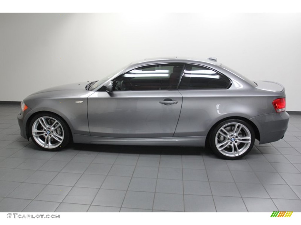 Space Gray Metallic 2011 BMW 1 Series 135i Coupe Exterior Photo #79793203