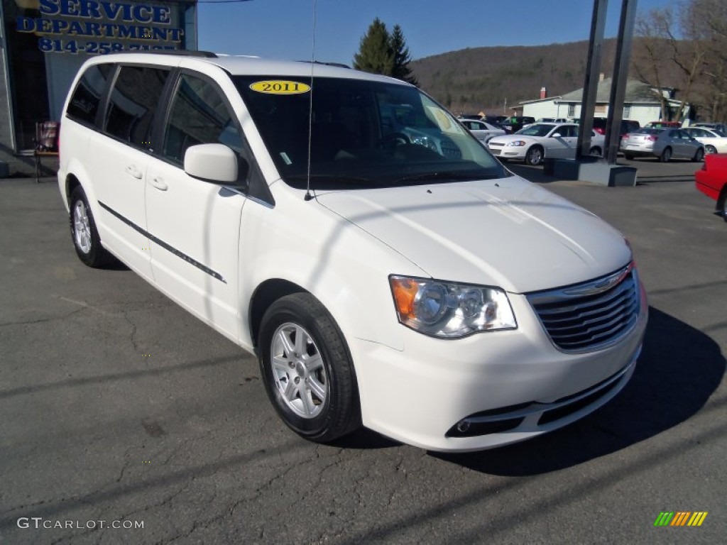 Stone White 2011 Chrysler Town & Country Touring Exterior Photo #79793684