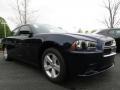 2013 Jazz Blue Dodge Charger SE  photo #4