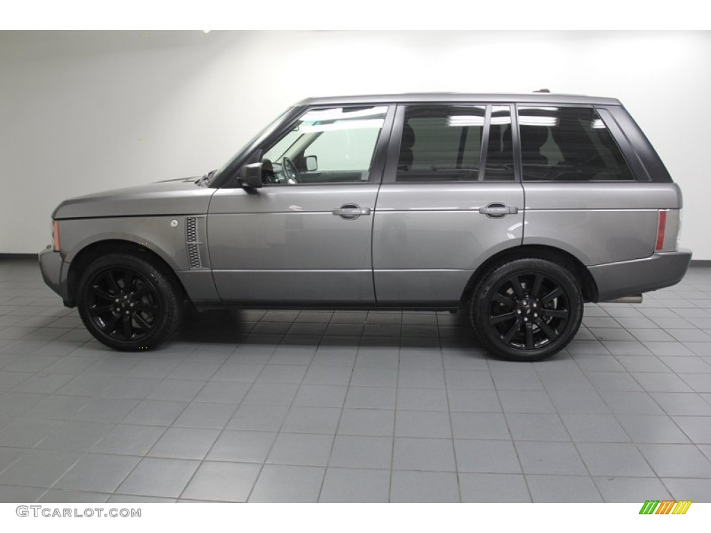 2007 Range Rover Supercharged - Stornoway Grey Metallic / Jet Black photo #2