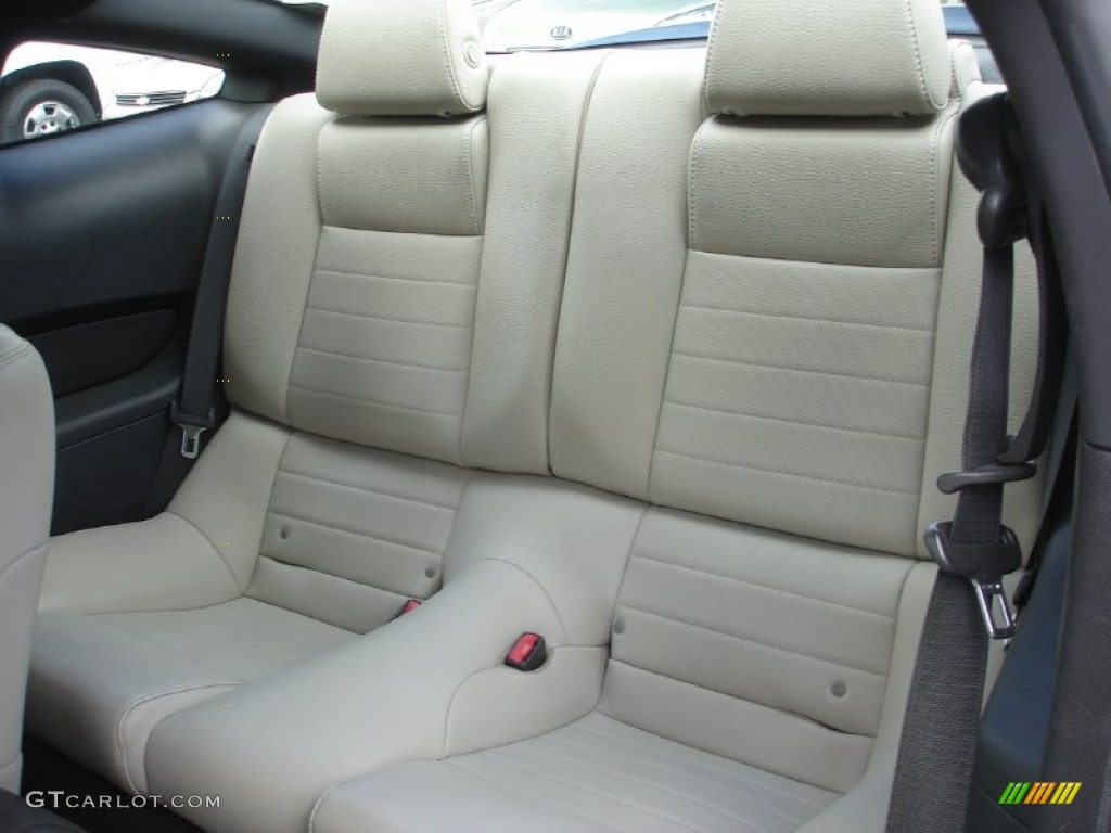 2012 Ford Mustang V6 Premium Coupe Rear Seat Photo #79795001