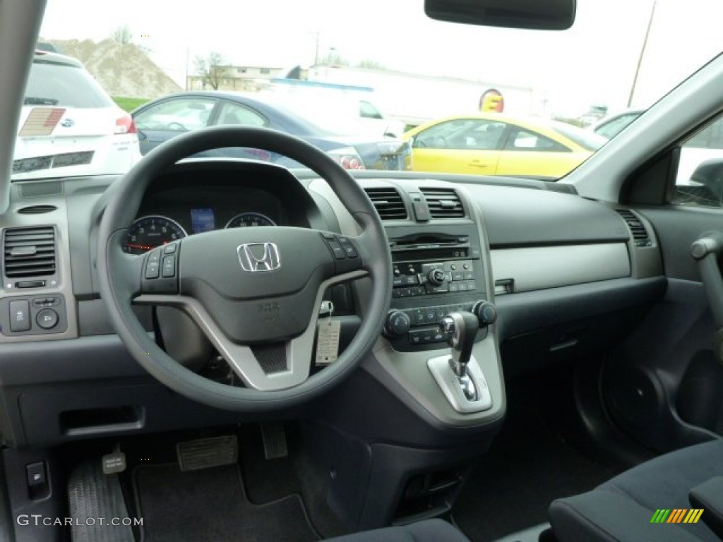 2011 Honda CR-V EX 4WD Black Dashboard Photo #79795161