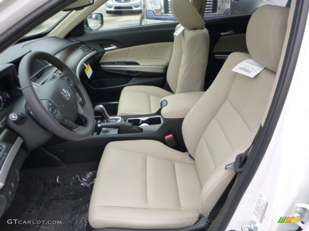 Ivory Interior 2013 Honda Crosstour EX-L V-6 4WD Photo #79795741