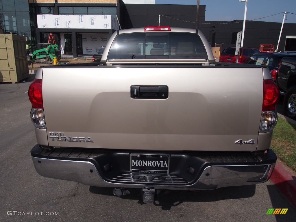 2008 Tundra Limited Double Cab 4x4 - Desert Sand Mica / Beige photo #10