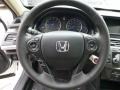 Ivory 2013 Honda Crosstour EX-L V-6 4WD Steering Wheel