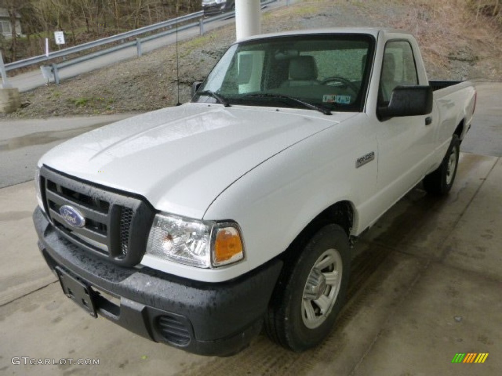 Oxford White 2010 Ford Ranger XL Regular Cab Exterior Photo #79796429