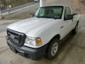 Oxford White 2010 Ford Ranger XL Regular Cab Exterior