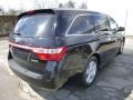 2013 Crystal Black Pearl Honda Odyssey Touring Elite  photo #3