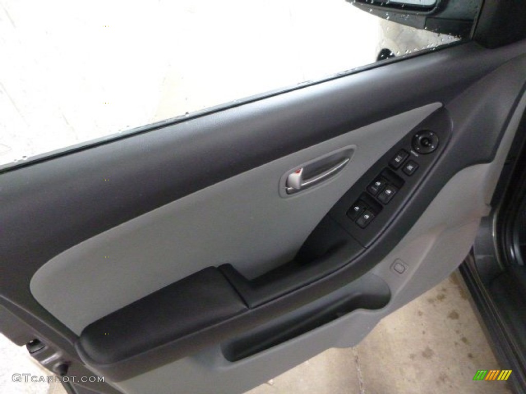 2009 Elantra GLS Sedan - Carbon Gray / Gray photo #16