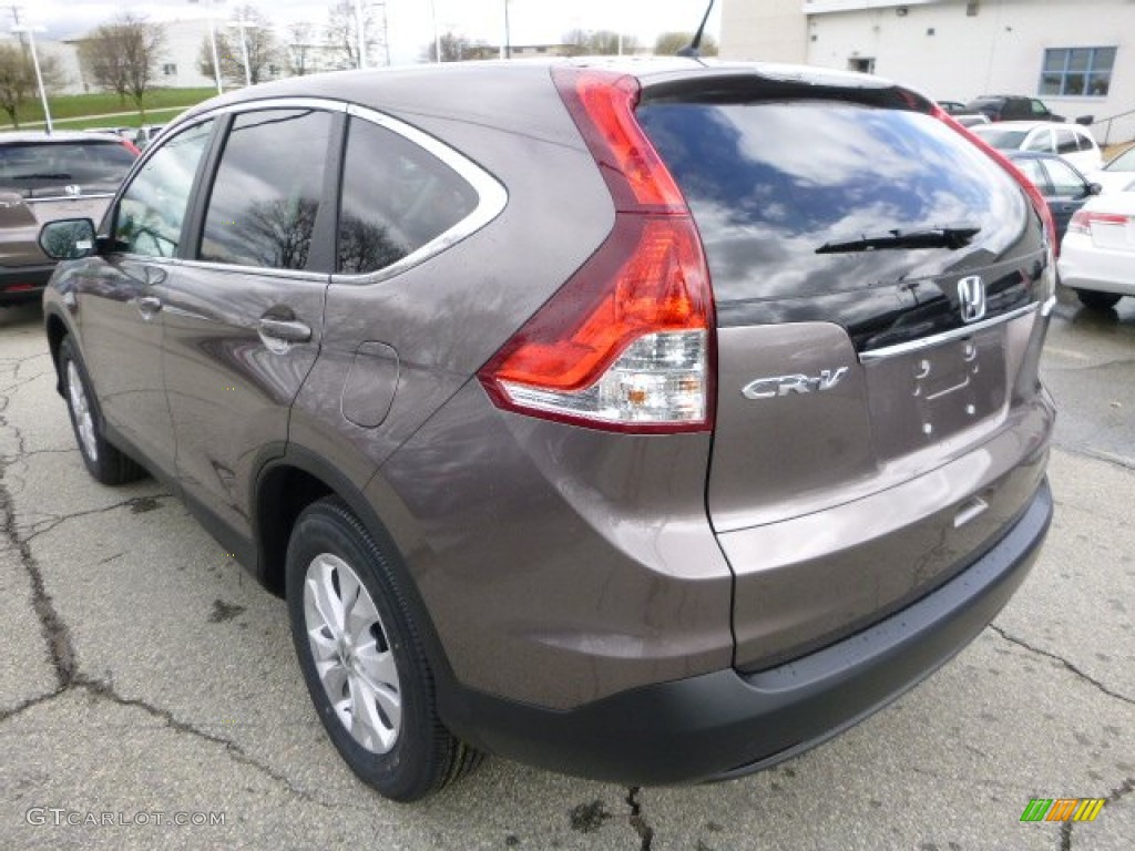 2013 CR-V EX AWD - Urban Titanium Metallic / Black photo #5