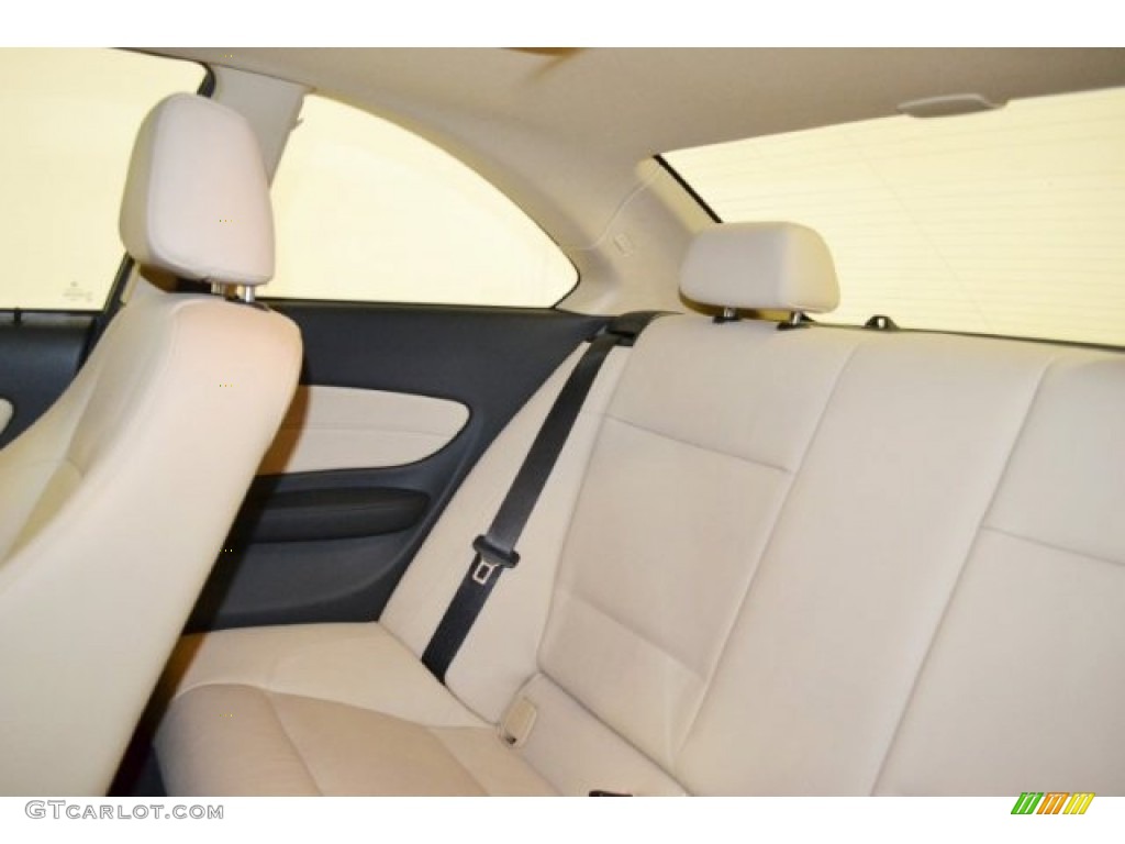 2009 1 Series 135i Coupe - Monaco Blue Metallic / Savanna Beige/Black Boston Leather photo #14