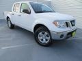 Avalanche White 2011 Nissan Frontier SV Crew Cab