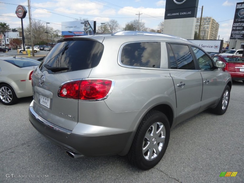 2008 Enclave CXL - Platinum Metallic / Titanium/Dark Titanium photo #6