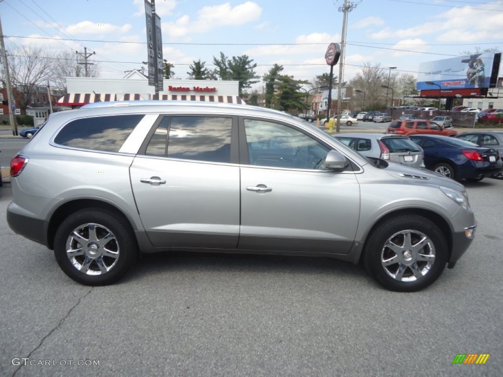 2008 Enclave CXL - Platinum Metallic / Titanium/Dark Titanium photo #7