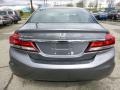 2013 Polished Metal Metallic Honda Civic LX Sedan  photo #4