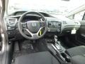 2013 Polished Metal Metallic Honda Civic LX Sedan  photo #12