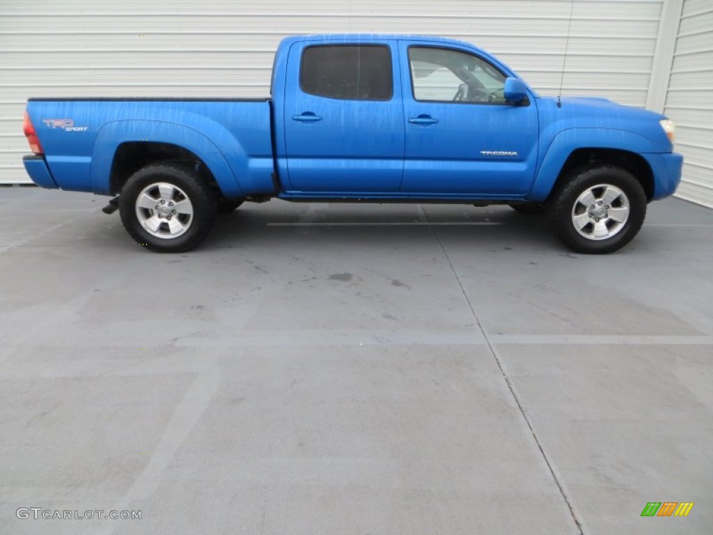 Speedway Blue Pearl 2007 Toyota Tacoma V6 PreRunner TRD Sport Double Cab Exterior Photo #79798971