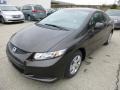 Kona Coffee Metallic - Civic LX Coupe Photo No. 7