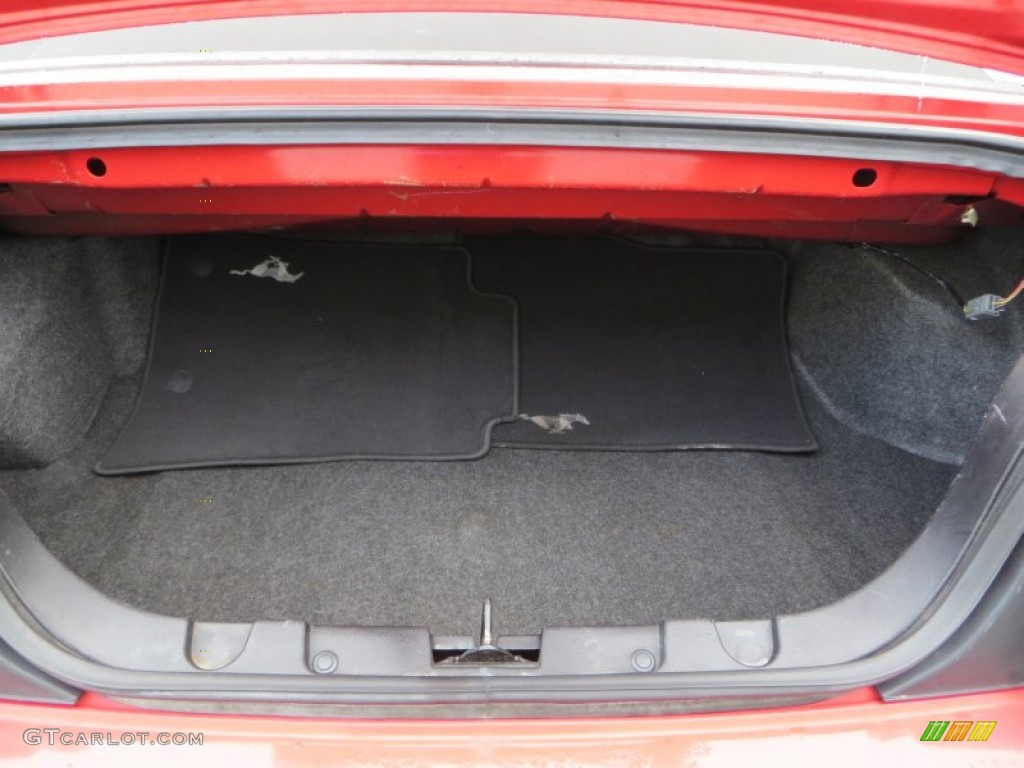 2007 Mustang V6 Deluxe Convertible - Torch Red / Dark Charcoal photo #29