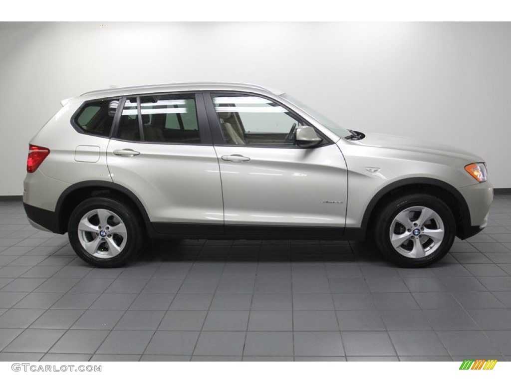 Titanium Silver Metallic 2011 BMW X3 xDrive 28i Exterior Photo #79800098