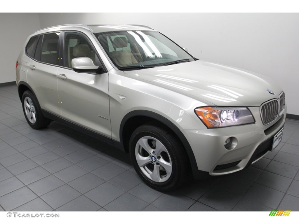 Titanium Silver Metallic 2011 BMW X3 xDrive 28i Exterior Photo #79800112