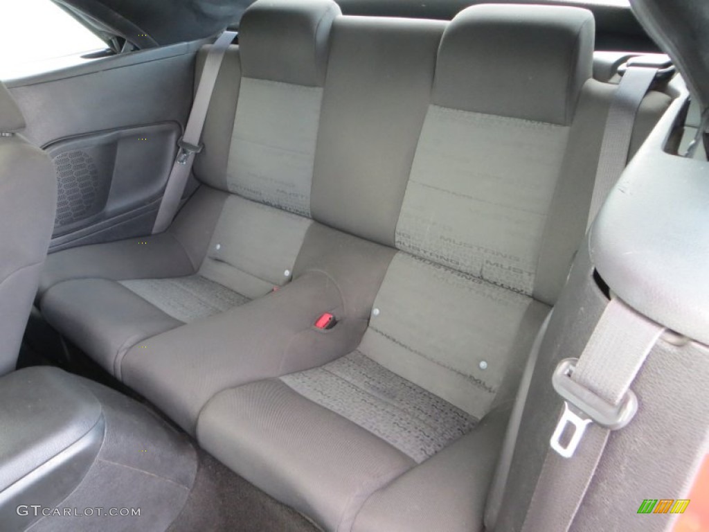 2007 Ford Mustang V6 Deluxe Convertible Rear Seat Photos
