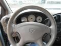 Taupe 2003 Dodge Grand Caravan SE Steering Wheel