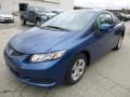 Dyno Blue Pearl - Civic LX Coupe Photo No. 7