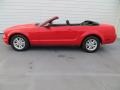 Torch Red 2007 Ford Mustang V6 Deluxe Convertible Exterior