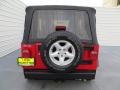 Flame Red - Wrangler X 4x4 Photo No. 5