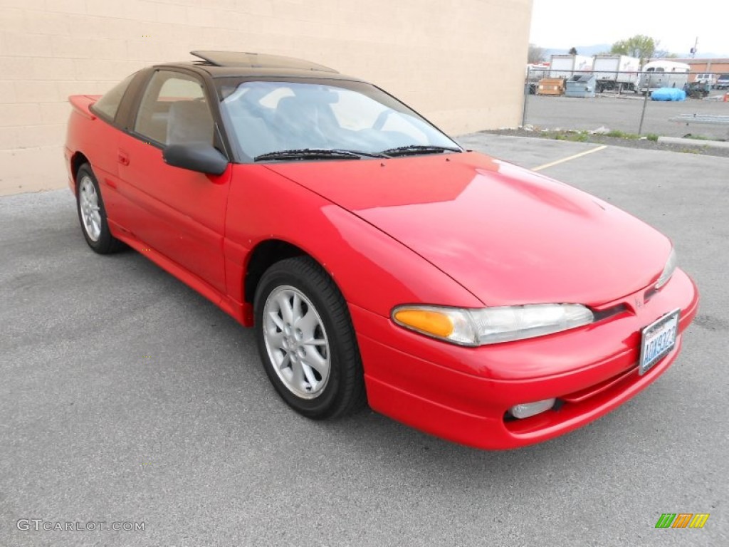1994 Eclipse GS Coupe - Saronno Red / Charcoal photo #2