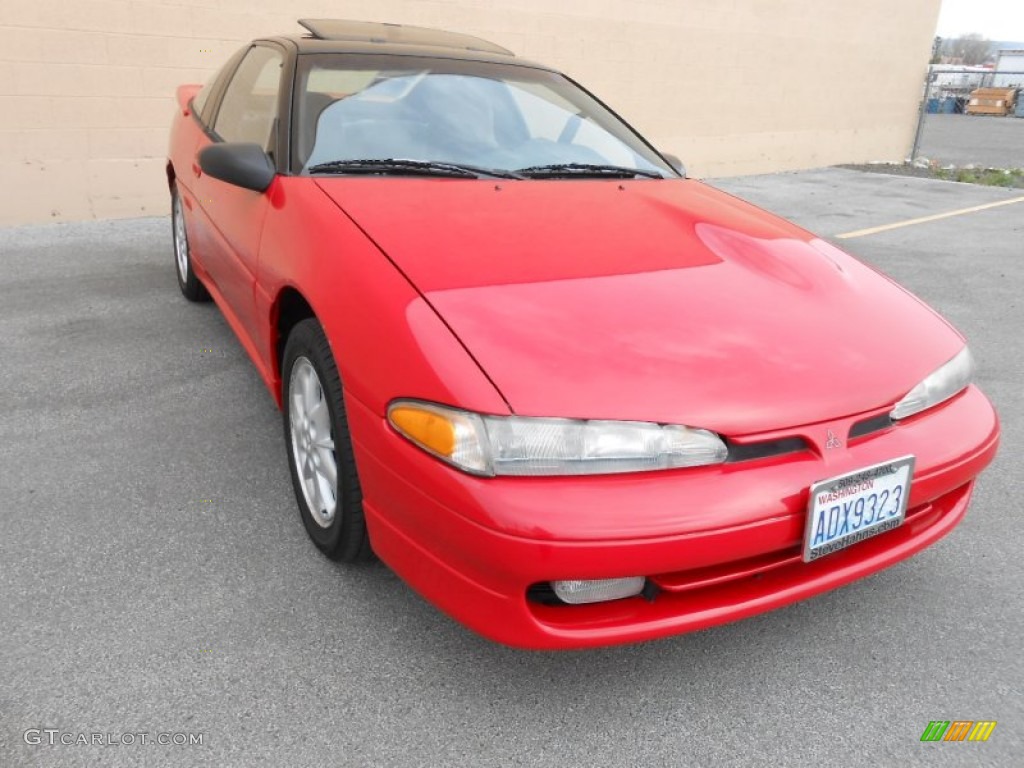 1994 Eclipse GS Coupe - Saronno Red / Charcoal photo #3