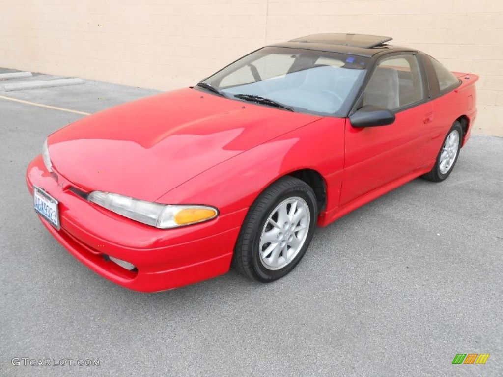 Saronno Red 1994 Mitsubishi Eclipse GS Coupe Exterior Photo #79800982