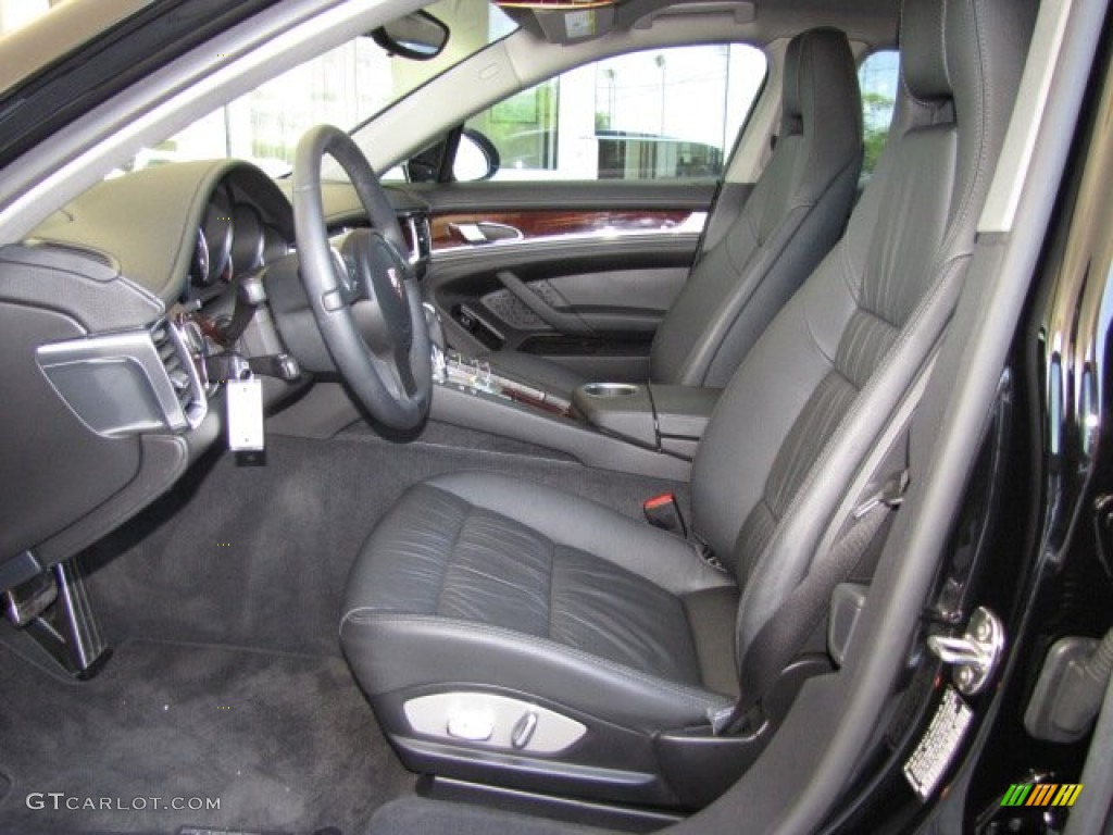 Black Interior 2012 Porsche Panamera V6 Photo #79800988