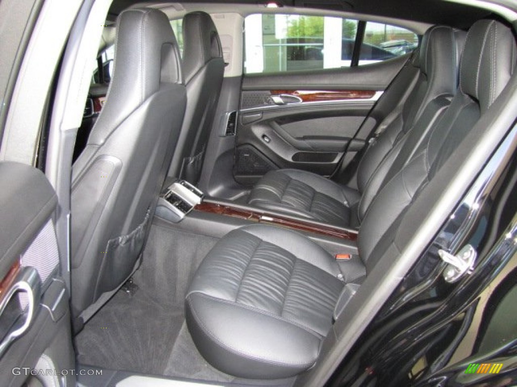 Black Interior 2012 Porsche Panamera V6 Photo #79801012