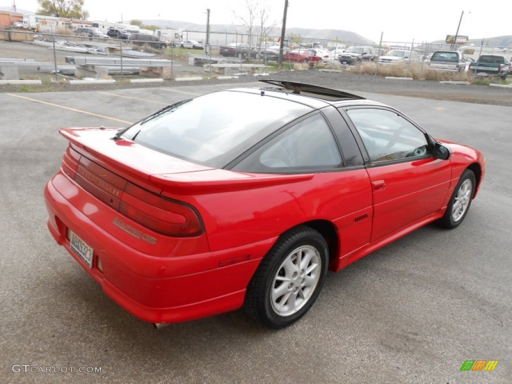 1994 Eclipse GS Coupe - Saronno Red / Charcoal photo #9