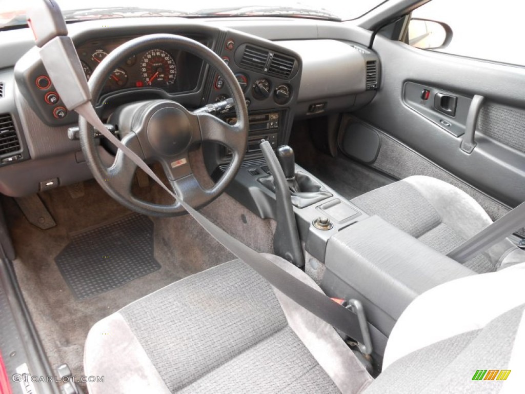Charcoal Interior 1994 Mitsubishi Eclipse GS Coupe Photo #79801246