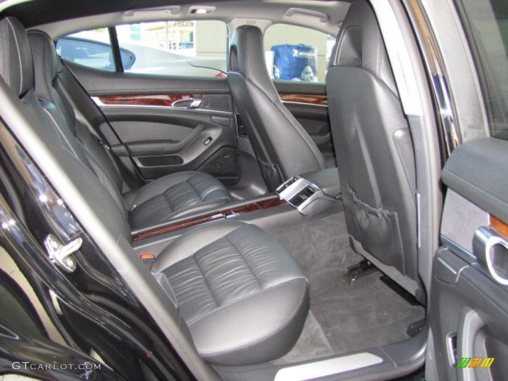 Black Interior 2012 Porsche Panamera V6 Photo #79801345