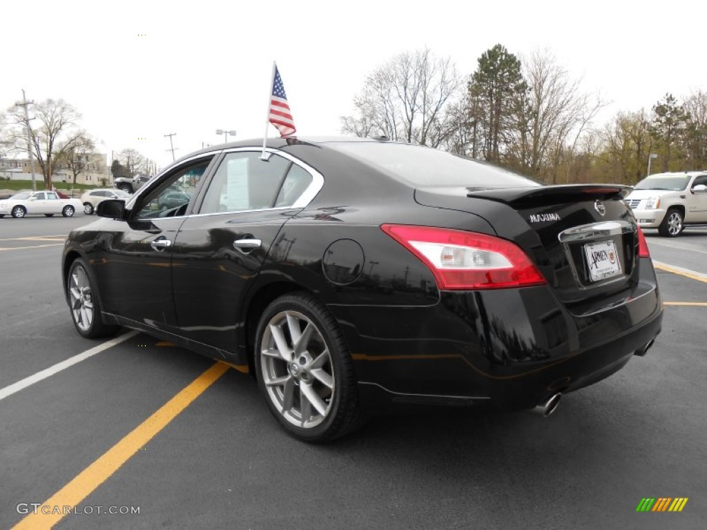 Super Black 2011 Nissan Maxima 3.5 SV Sport Exterior Photo #79802182