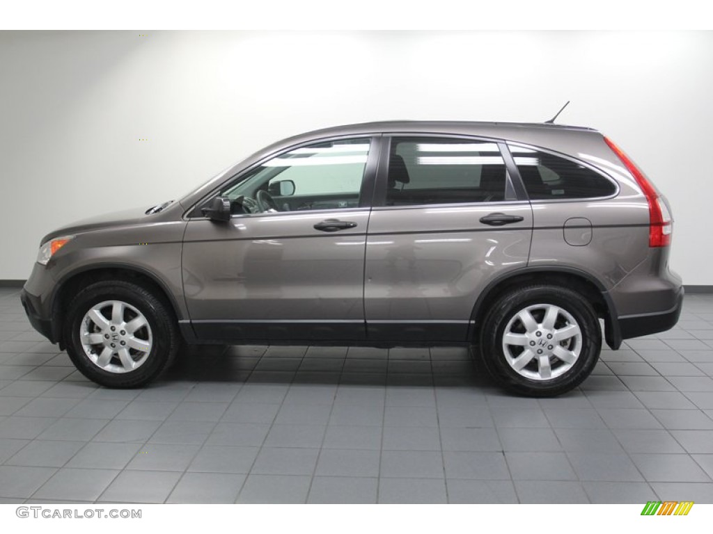 2009 CR-V EX - Urban Titanium Metallic / Black photo #2