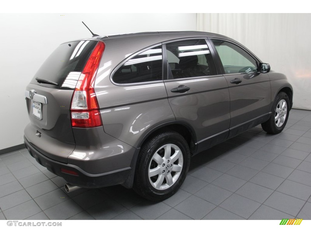 2009 CR-V EX - Urban Titanium Metallic / Black photo #10