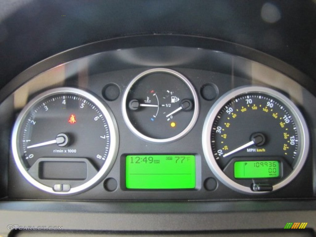 2008 Land Rover LR3 V8 SE Gauges Photo #79802755